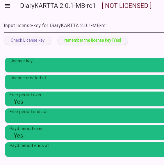 Manual for DiaryKARTTA